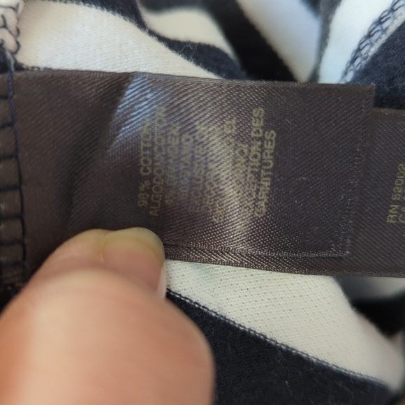 Striped Sleeveless Polo Shirt - Picture 9 of 9